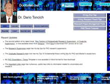 Tablet Screenshot of doctortee.net